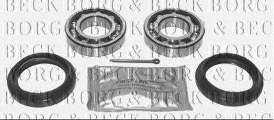 BORG & BECK bwk381 -  Комплект подшипника ступицы колеса